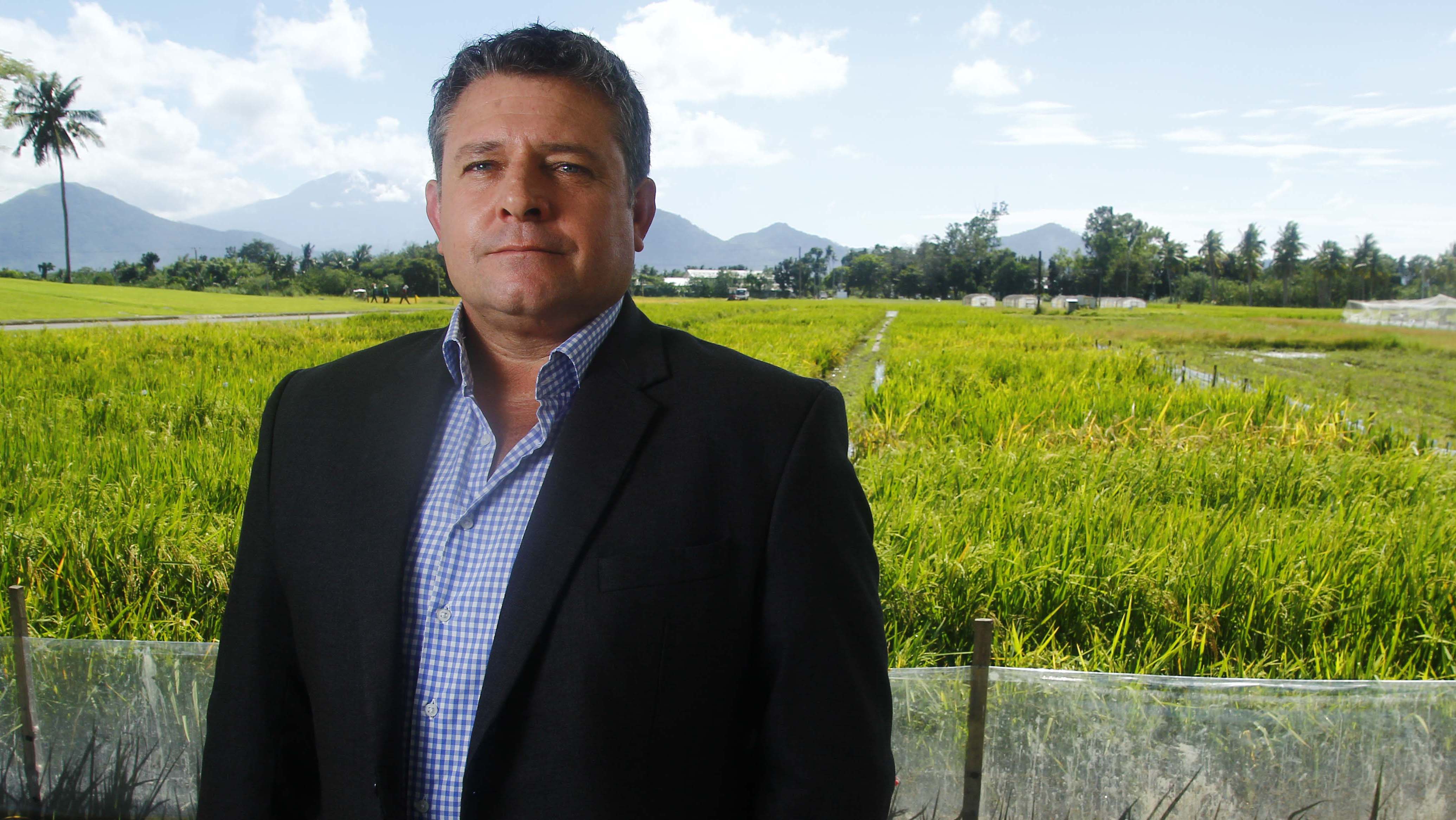 Mick Bartlett, director of operations for IRRI