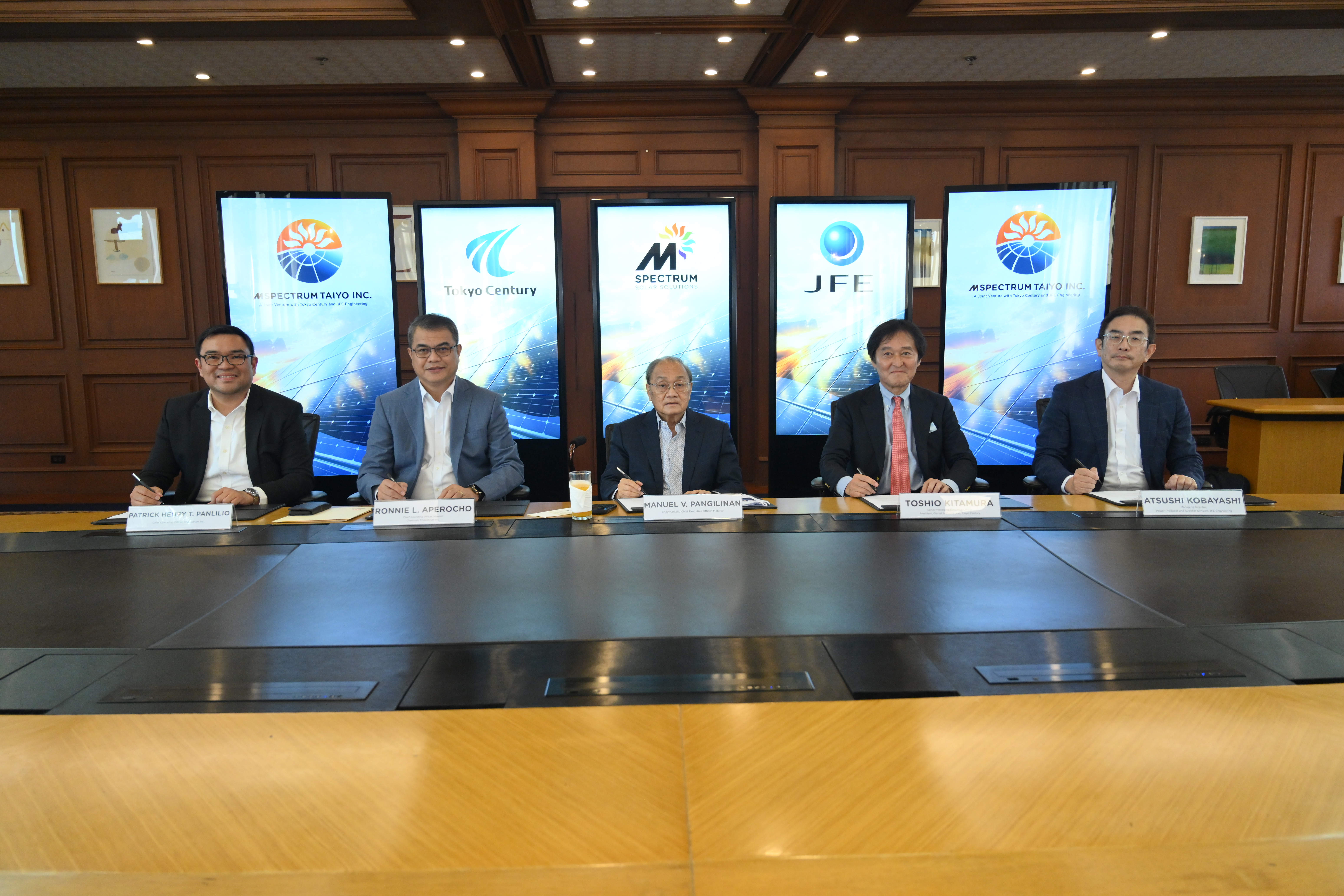 MSpectrum, Tokyo Century, JFE Engineering form joint venture to accelerate solar adoption in the Philippines